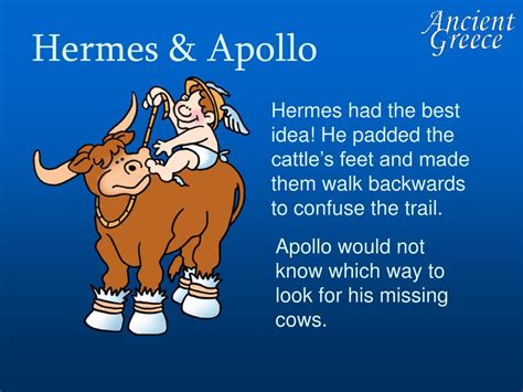 hermes cow myth|hermes and apollo cattle.